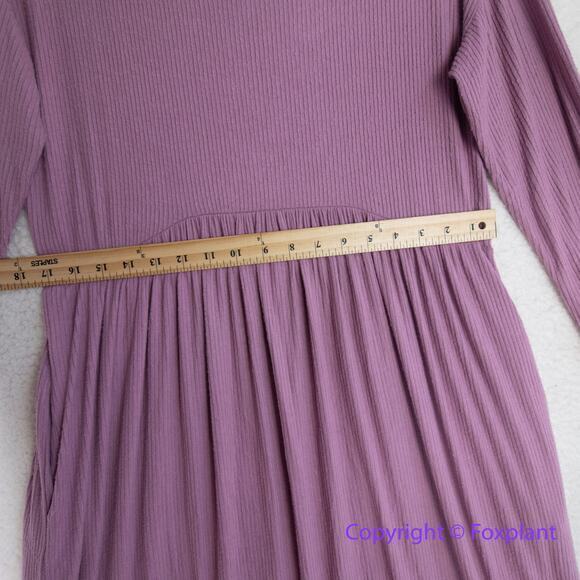 New!  Anthropologie Dolan Left Coast Alissa Maxi Dress Mauve, size - Picture 8 of 16